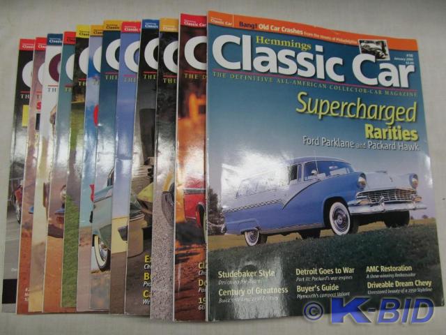 lot 22 image: 2006 Classic Car Magazines