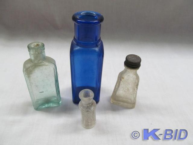 lot 27 image: Vintage Tonic Medicine and 3 Perfum...