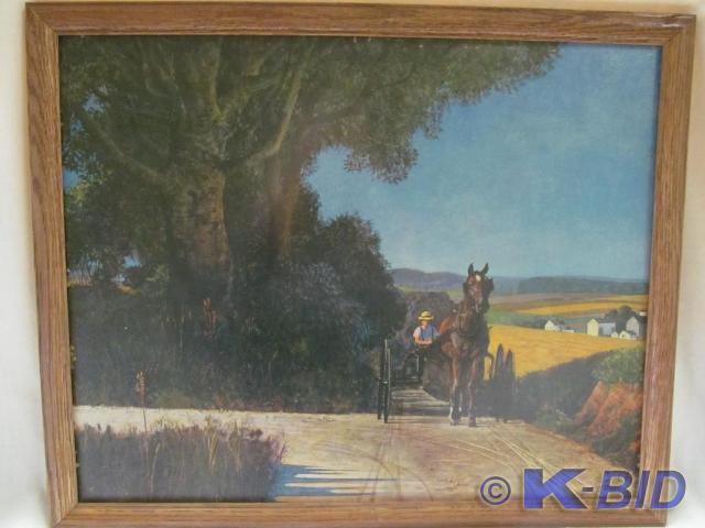 lot 40 image: Picture, Horse and Buggy Days, 1851...
