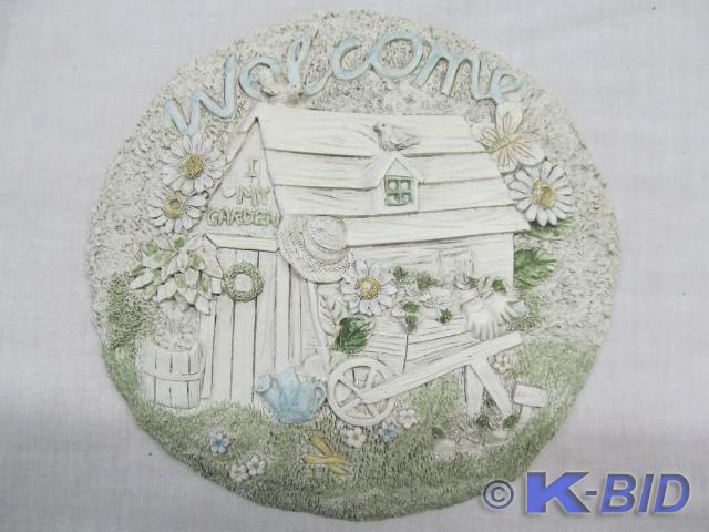 lot 41 image: Welcome, I Love My Garden Piece 11...