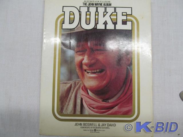 lot 63 image: John Wayne Album Book (Duke) 1979 C...
