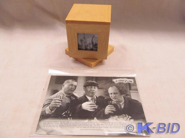 lot 87 image: Three Stooges Sealed Picture and Wo...