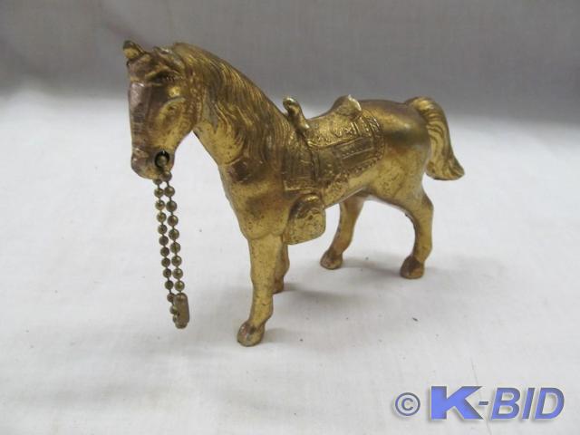 lot 98 image: Gold Bronze Horse 4