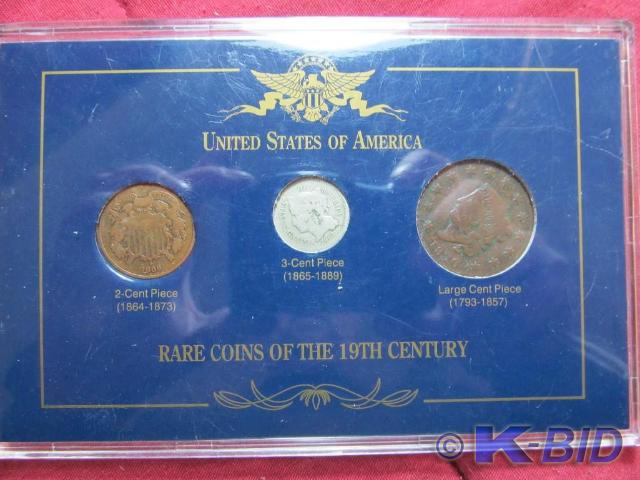 Rare Coins of the 19th Century Set ...