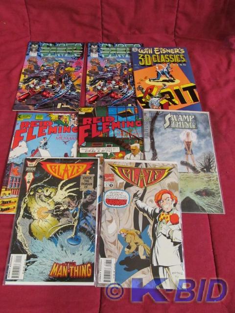 (2) Marvel Blaze (1) DC Vertigo Swa...