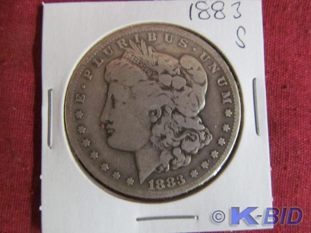 1883 S Morgan Silver Dollar
