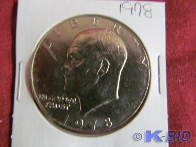 1978 Eisenhower Silver Dollar