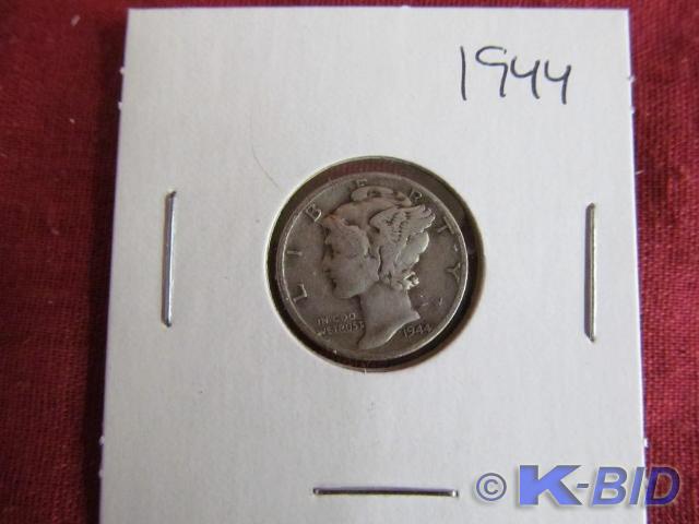 1944 Mercury Dime