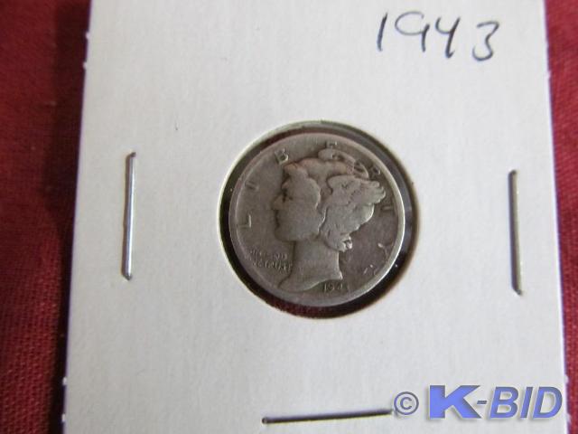 1943 Mercury Dime