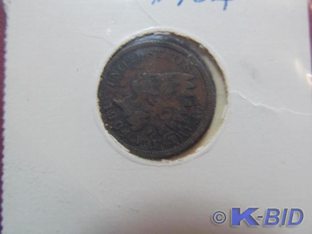 1904 Indian Head Cent - Good (G) Gr...