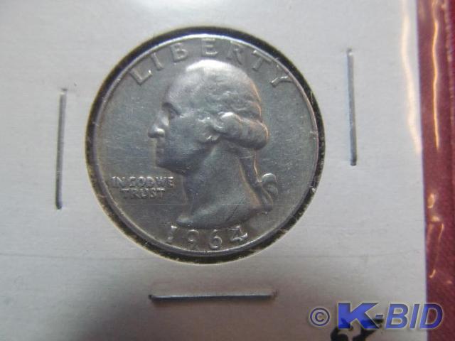 1964-D Washington Silver Quarter - ...
