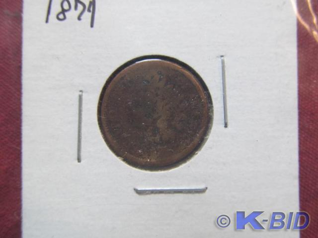 1874 Indian Head Cent - About Good ...