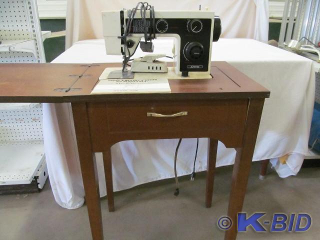 lot 108 image: JC Penneys Zig Zag Sewing Machine w...