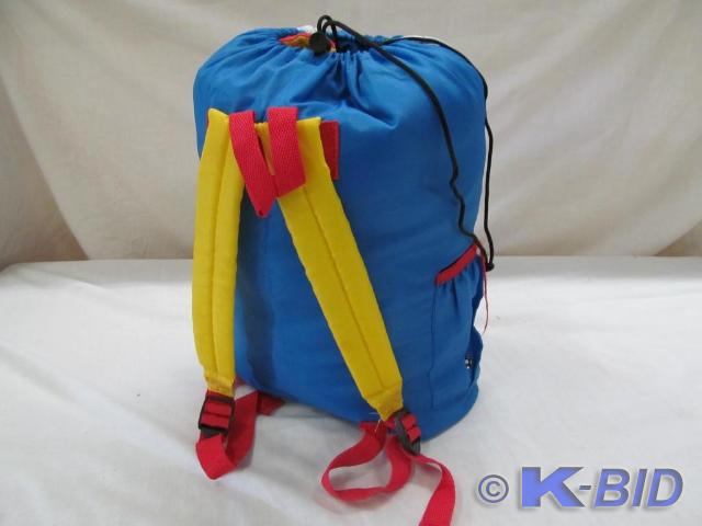 lot 113 image: Childs Sleeping Bag with back pack...