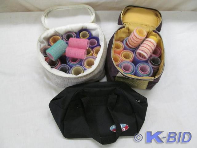 lot 129 image: Make up Bags, fanny pack, 2 make up...