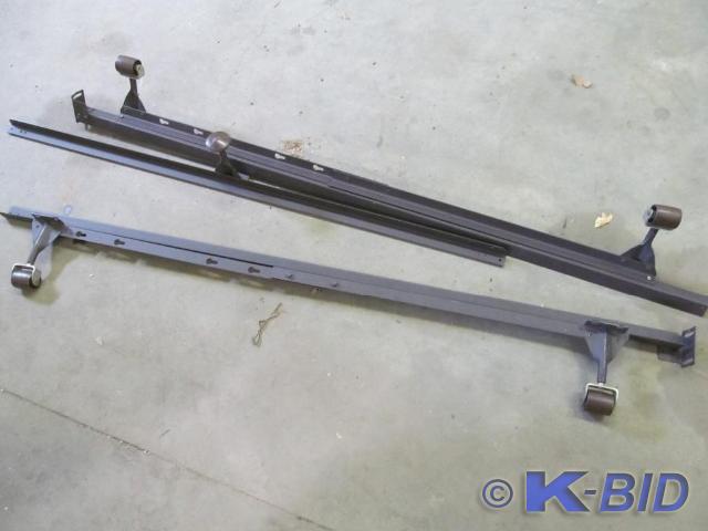 lot 162 image: Queen size adjustable Bed Frame wit...