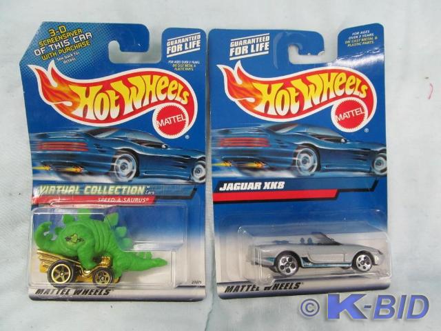 lot 19 image: 2 Hot Wheels -- Virtual and Jaguar ...