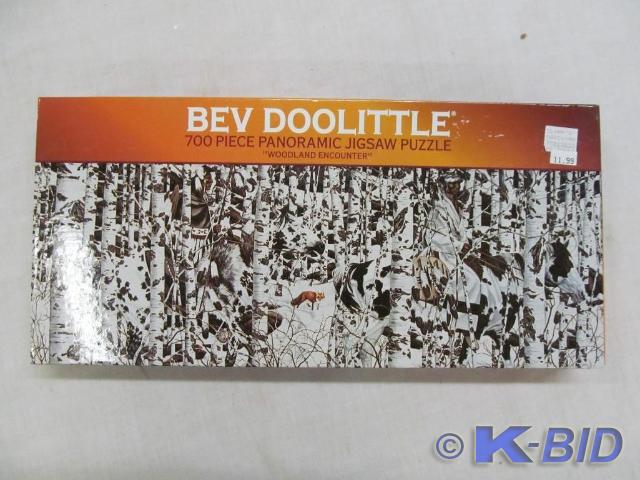 lot 196 image: Bev Doolittle 750 piece jig saw puz...