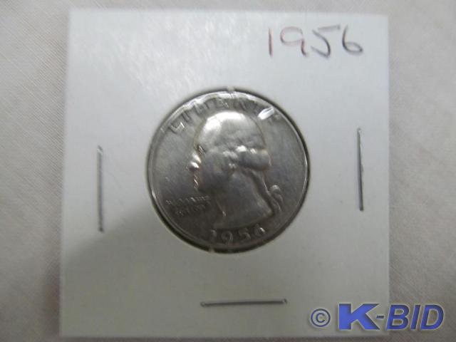 lot 219 image: 1956 Washington Quarter