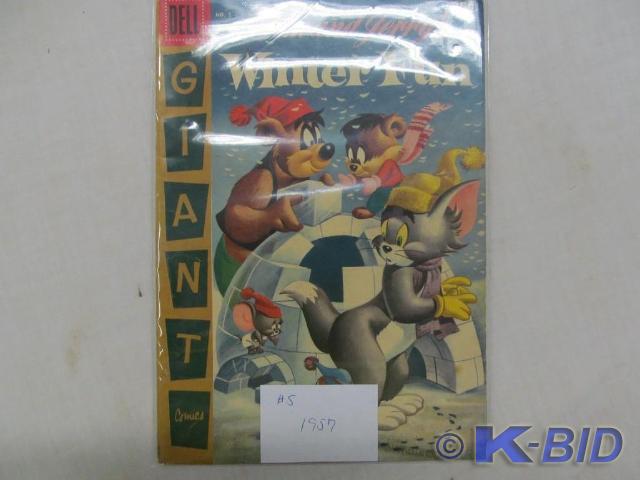 lot 238 image: Dell 25 Cent #5 1957 Tom & Jerr...