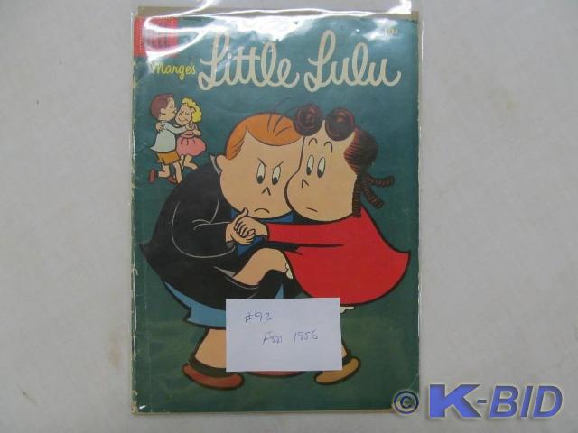lot 240 image: Dell 10 Cent #92 Feb 1956 Marges L...