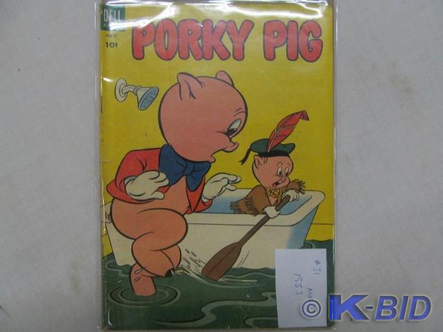 lot 241 image: Dell 10 Cent #31 Nov 1953 Porky Pig