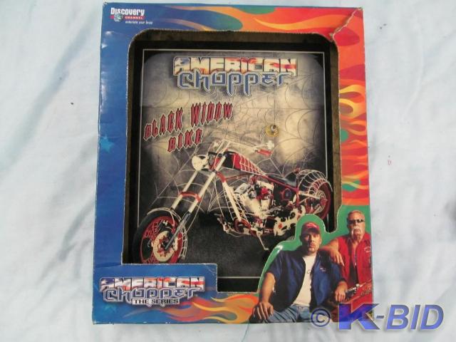 lot 40 image: American Chopper Clock Black Widow ...
