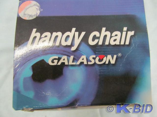 lot 43 image: Handy Chair Real Time Clock - Calen...