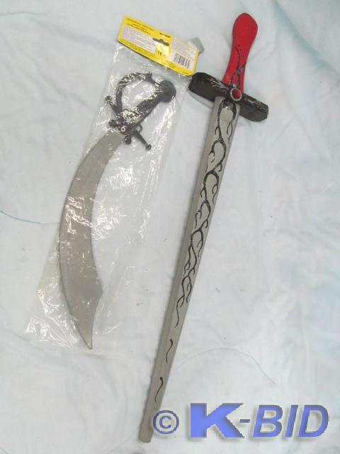 lot 44 image: Homemade Wooden Sword 30 long and ...