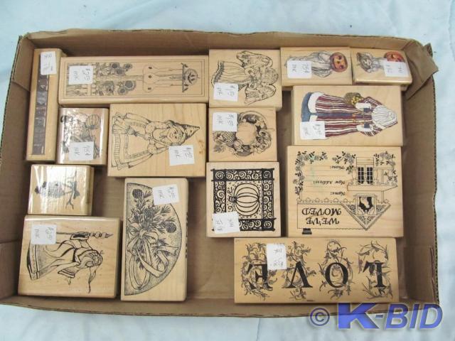 lot 64 image: Collection of Rubber Stamps