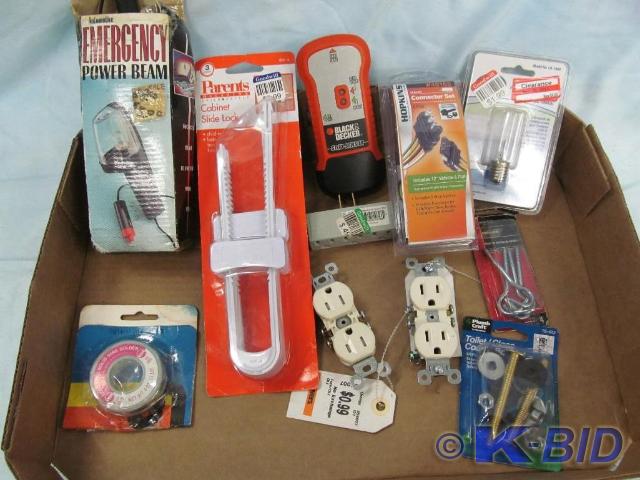 lot 85 image: Outlets, safety, Black and Decker S...