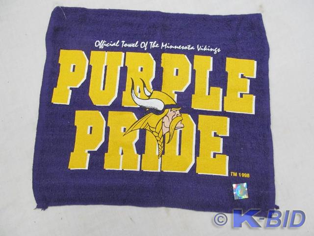 Vikings Purple Pride Homer Hanki