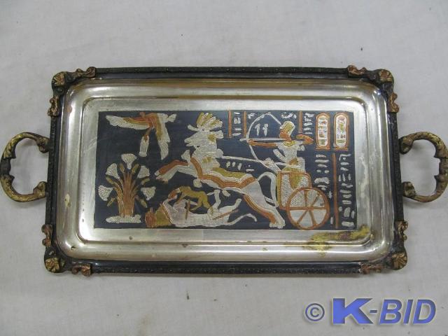 Tray 15 x 7, Copper and Bronze In...