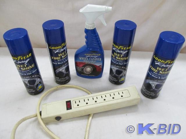 Wheel Cleaner, 4 Wet Tire Shine, Po...