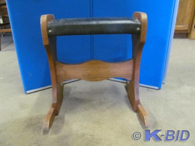 Rocking foot Stool