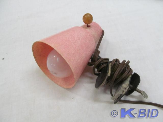 Vintage Clamp On Light