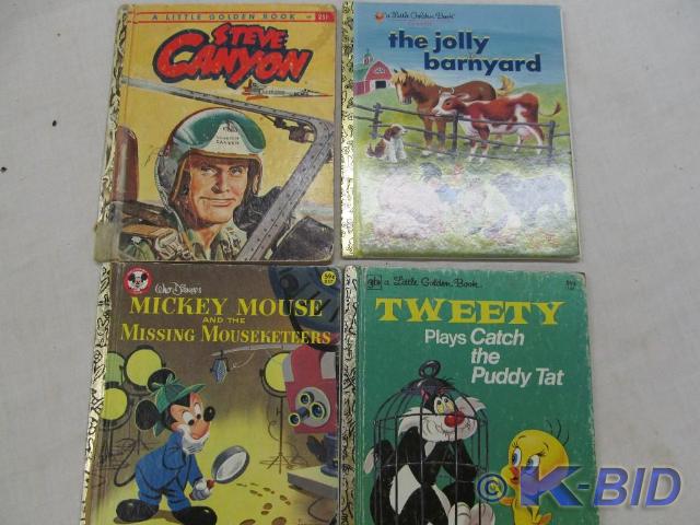 4 Childrens Golden Books - The Jol...