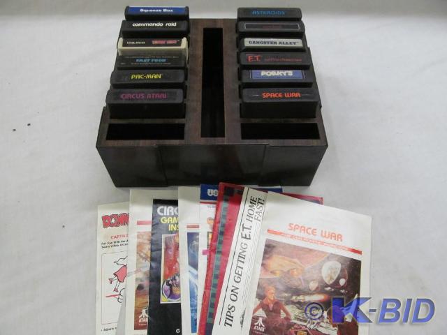 Atari Game Program Cartridges (12)