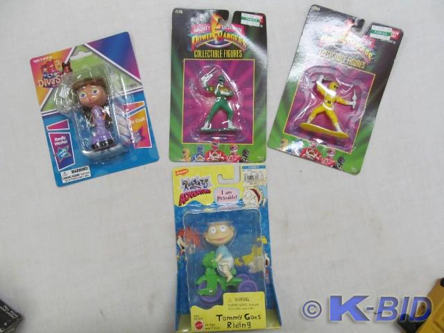 Diva Dolls -- Rugrats, 2 Power Rang...