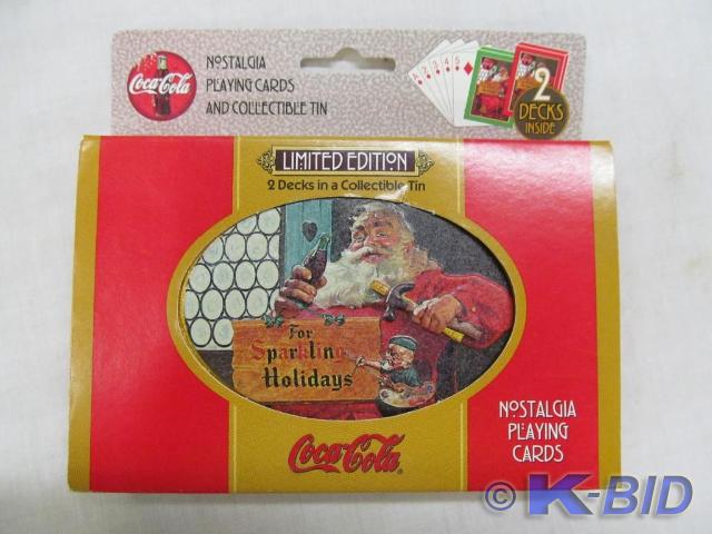 Coca Cola 2 decks playing cards in ...