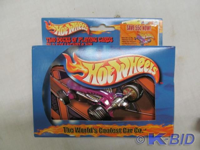 Hot wheels 2 deck playing cards in ...