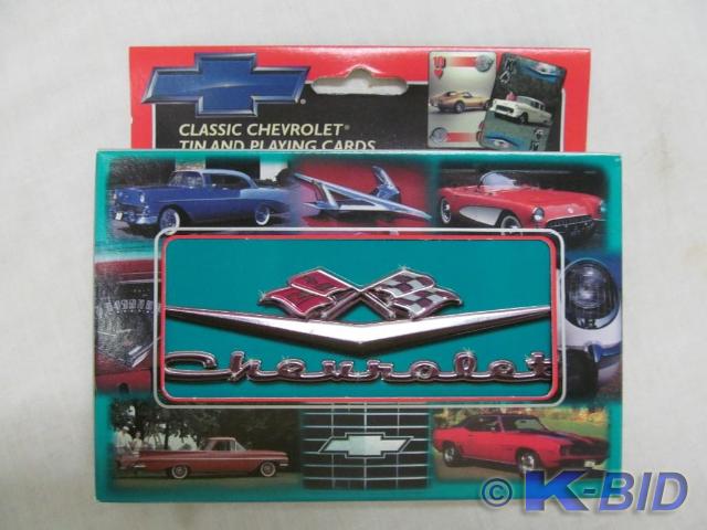 Chevrolet 2 decks playing cards in ...