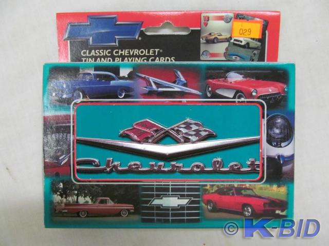 Chevrolet 2 decks playing cards in ...