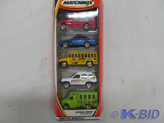 Matchbox 5 vehicles 164th scale