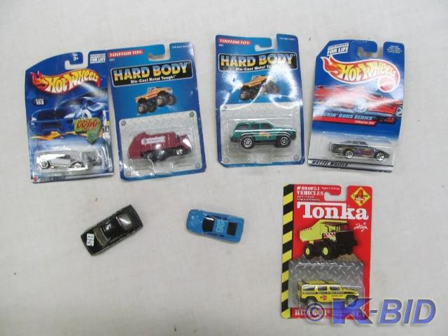 7 Hot wheels - Tootsie, Tonka Cars ...