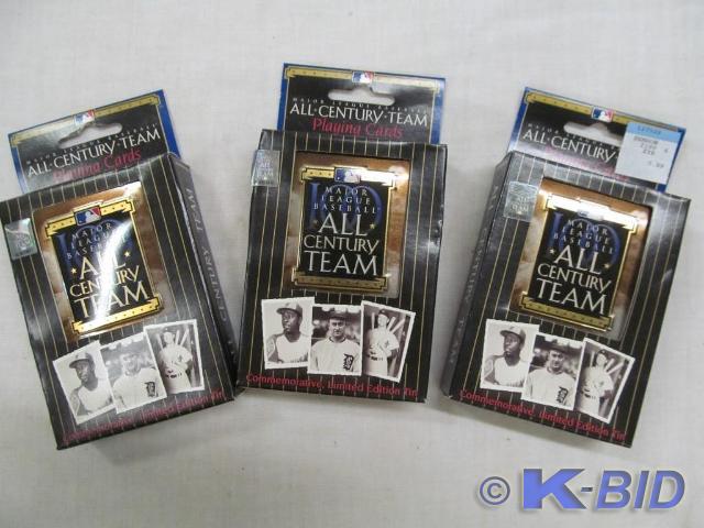 3 decks of Major League -- All Cent...