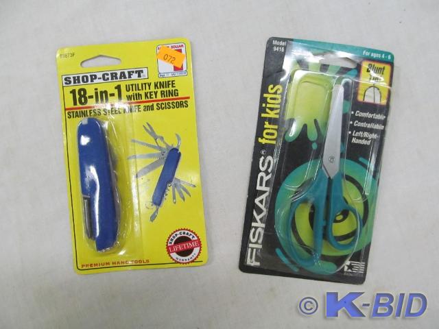 18 in 1 Utility Knife and Blunt Cut...