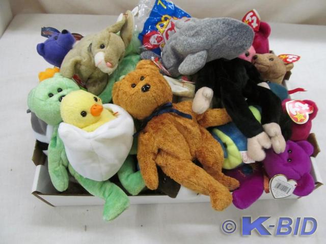 Large Quantity of Beanie Babies