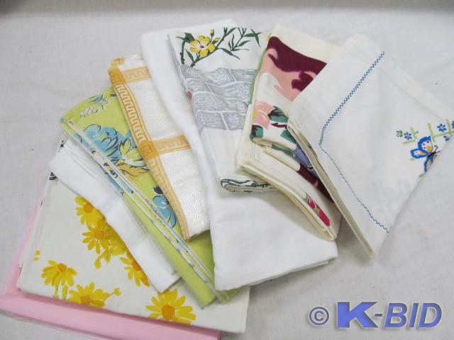 Vintage Table Cloths - Large Select...