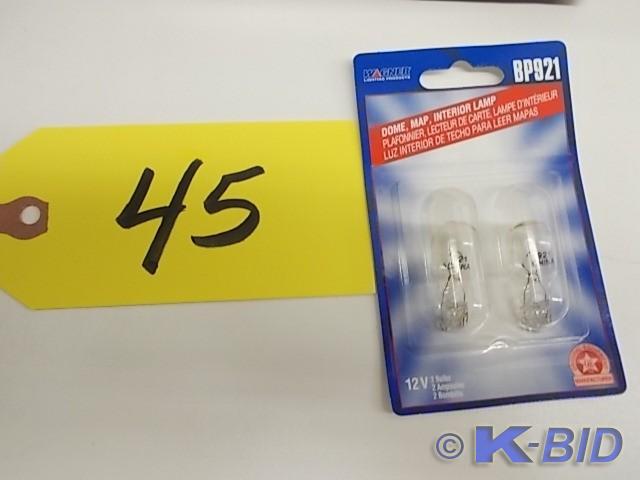 (10) 2 pks. Wagner BP921 Dome, Map,...